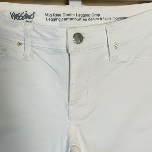 Mossimo Mid-Rise Denim Legging Crop Jeans - Picture 4 of 15